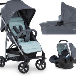 Hauck Rapid 4 Plus Trioset Kinderwagen - Grey/mint