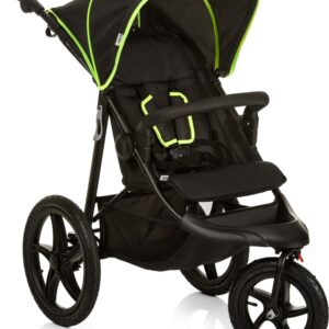 Hauck Runner Kinderwagen - Zwart/Neon Geel