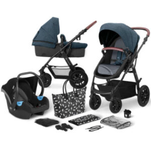 Kinderkraft Combi Kinderwagen 3 in 1 XMoov Denim