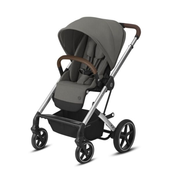 Kinderwagen Cybex Balios S Lux Soho Grey/Mid Grey - Silver Frame