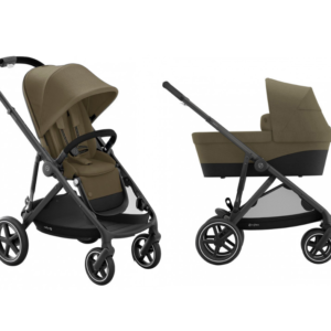 Kinderwagen Cybex Gazelle S Classic Beige/Mid Beige - Black Frame