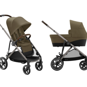 Kinderwagen Cybex Gazelle S Classic Beige/Mid Beige - Taupe Frame