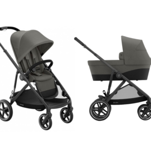 Kinderwagen Cybex Gazelle S Soho Grey / Mid Grey - Black Frame