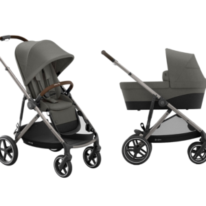 Kinderwagen Cybex Gazelle S Soho Grey / Mid Grey - Taupe Frame