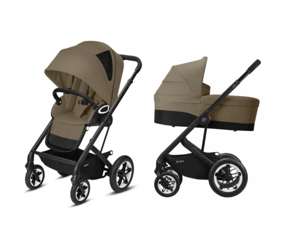 Kinderwagen Cybex Talos S Lux Classic Beige/Mid Beige - Black Frame