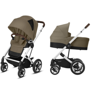 Kinderwagen Cybex Talos S Lux Classic Beige/Mid Beige - Silver Frame