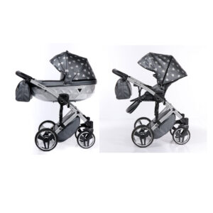 Kinderwagen Junama Glow 04 Silver / Grey