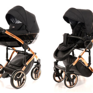 Kinderwagen Junama Individual 03 Black / Copper Frame