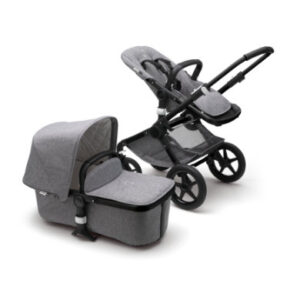 bugaboo Combi kinderwagen Fox Classic Complete Black /Grey Melange