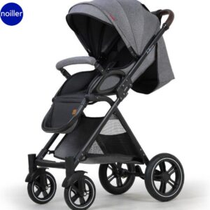 Belecoo® Kinderwagen Luxe - Compact - Opvouwbaar - Lichtgewicht - Grijs