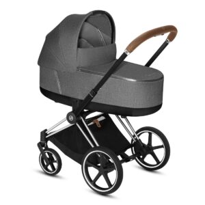 Cybex Kinderwagen 2 in 1 Priam Lux Plus Chrome Brown Manhattan Grey