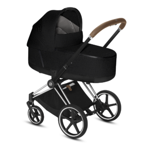 Cybex Kinderwagen 2 in 1 Priam Lux Plus Chrome Brown Stardust Black