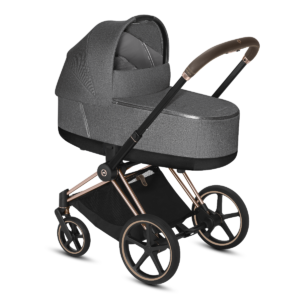 Cybex Kinderwagen 2 in 1 Priam Lux Plus Rosegold Manhattan Grey