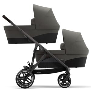 Cybex Tweeling Kinderwagen Gazelle S Soho Grey