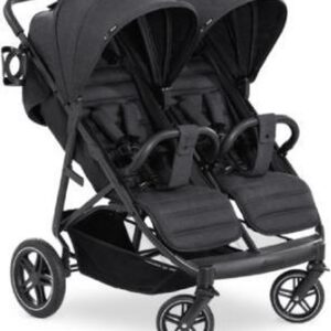 Hauck Uptown Duo Melange Broertje/zusje Kinderwagen Black