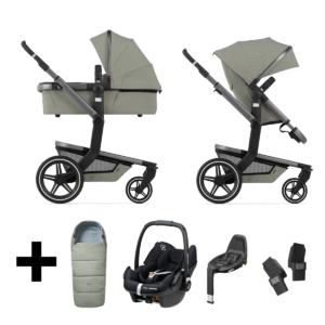 Joolz Day+ Kinderwagen 3 in 1 Mindful Green + Voetenzak + Maxi Cosi Autostoel + Adapters + Base