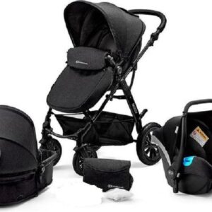 Kinderkraft Kinderwagen Moov 3 in 1 Black (incl. autostoel)