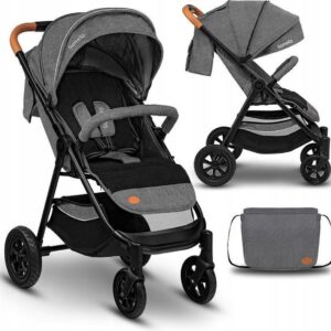 Lionelo Bell Kinderwagen - Steen Grijs